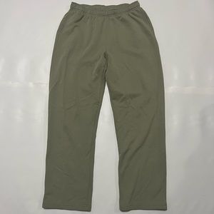 Olive Green Cotton Sweatpants